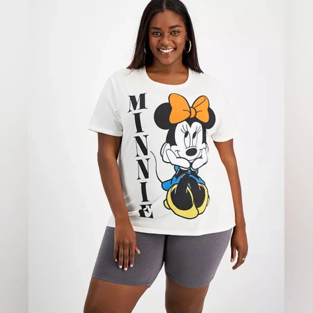 Trendy Plus Size Minnie Mouse T-Shirt - Picture 1 of 4
